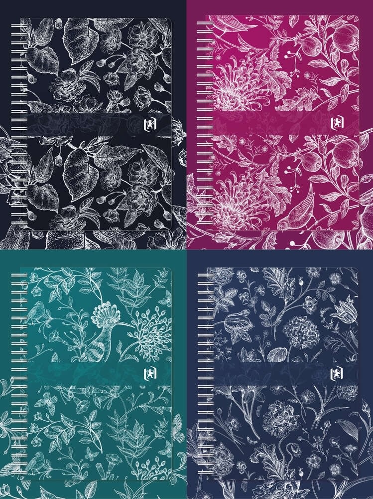 Oxford Romance Anteckningsbok | A6 | Rutad | Ass.