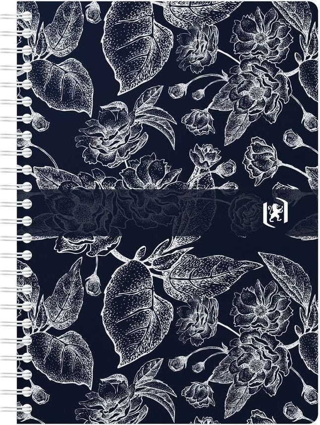 Oxford Romance Spiralbok | A5 | Kvadrat. | Ass.