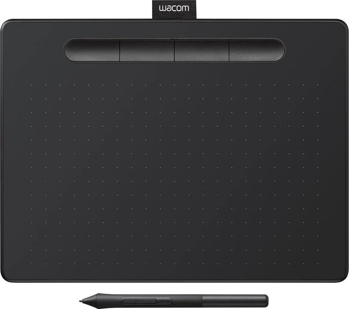 WACOM Kreativ Tablet, Intuos Medium, Svart