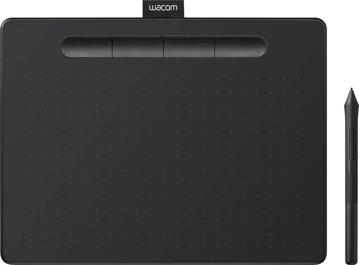 WACOM Kreativ Tablet, Intuos Medium, Svart