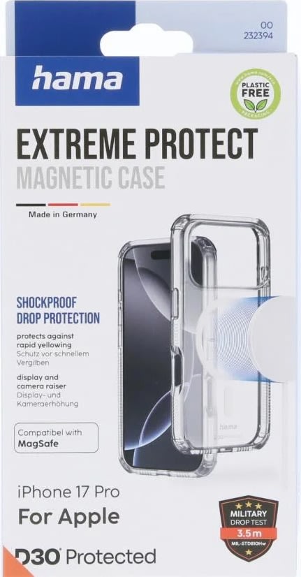 HAMA Mobilskal för iPhone 17 Pro, MagCase