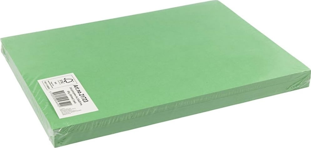 Kartong Play Cut, A4 ark, 180 g, 100 ark, gräsgrön