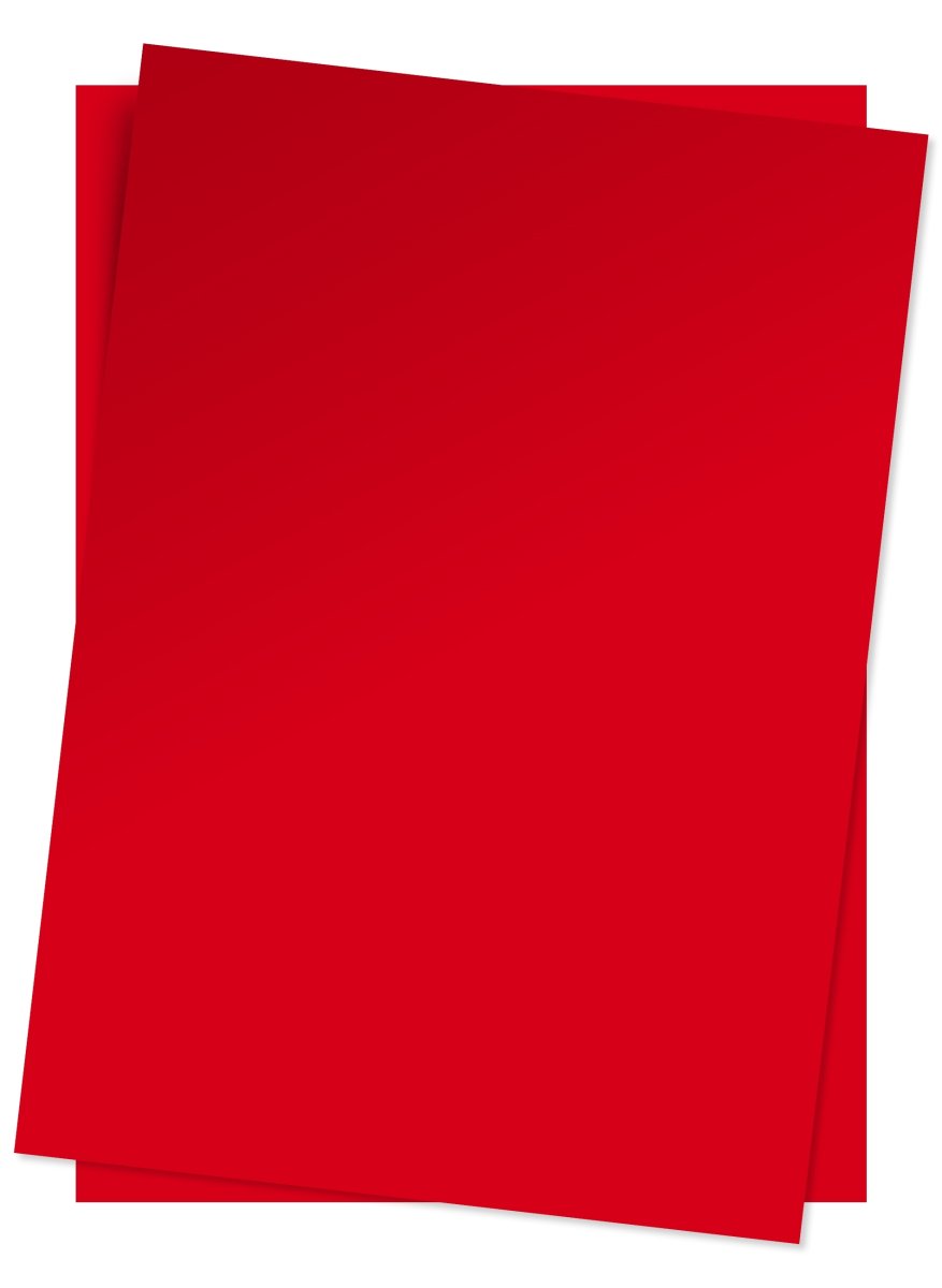 Kartong Play Cut, A2 / 180 g / 100 st ark / julröd