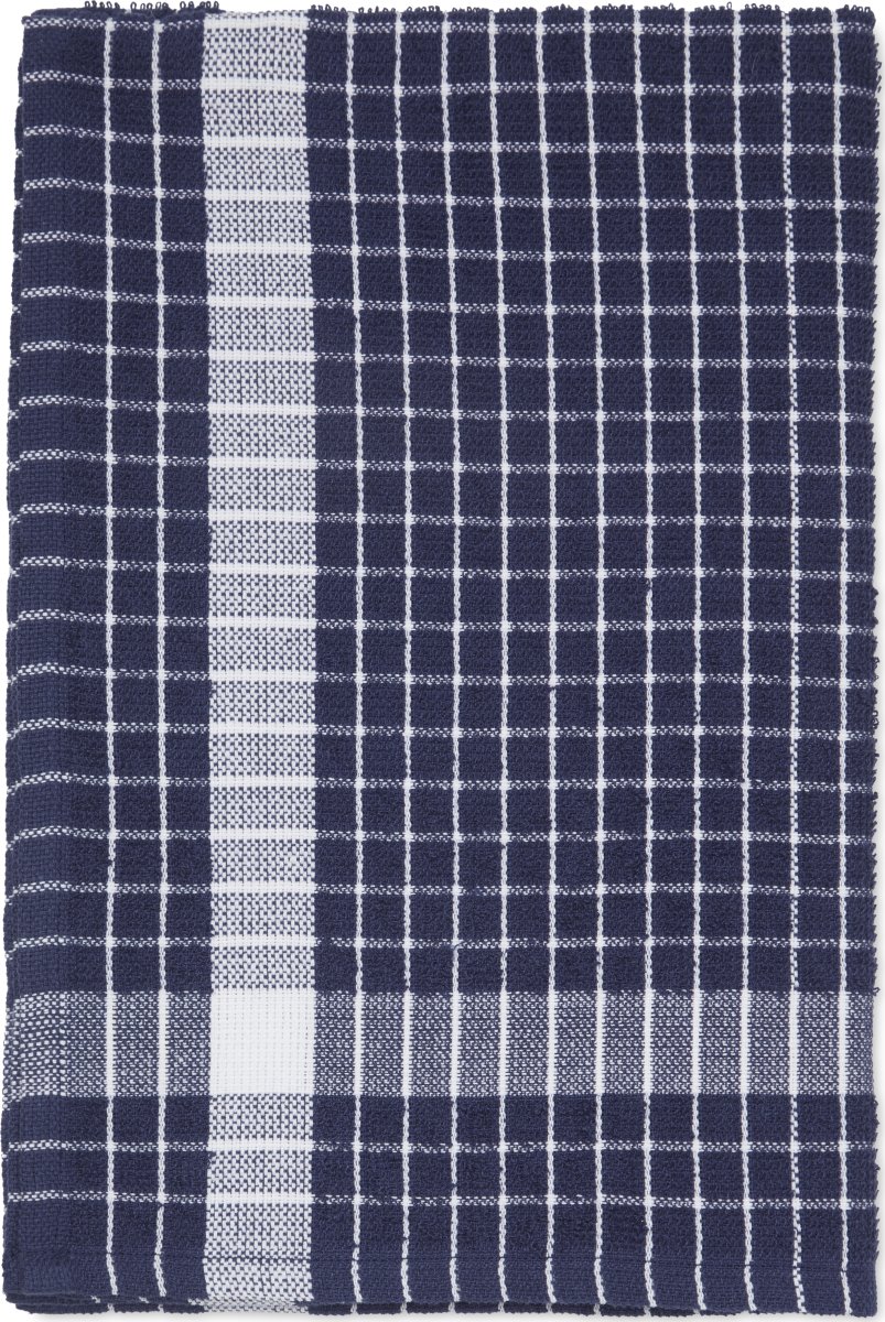 Engholm kökshandduk, bomullsfrotté, 45x70cm, blå