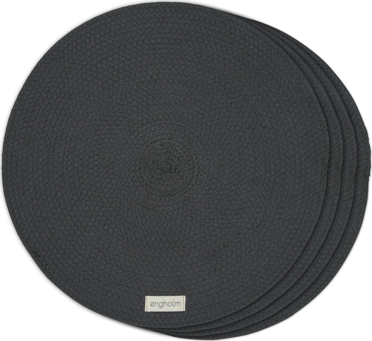 Engholm Thor bordstablett, Ø40 cm, grå, 4 st.