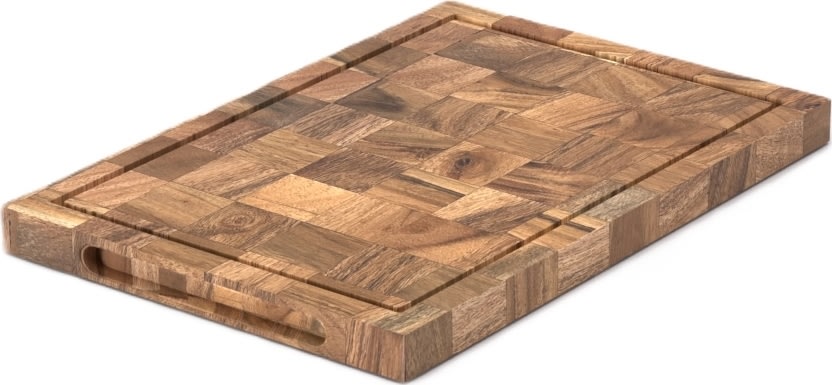 Steel Function Skärbräda saftspår, trä, 45x30x3cm