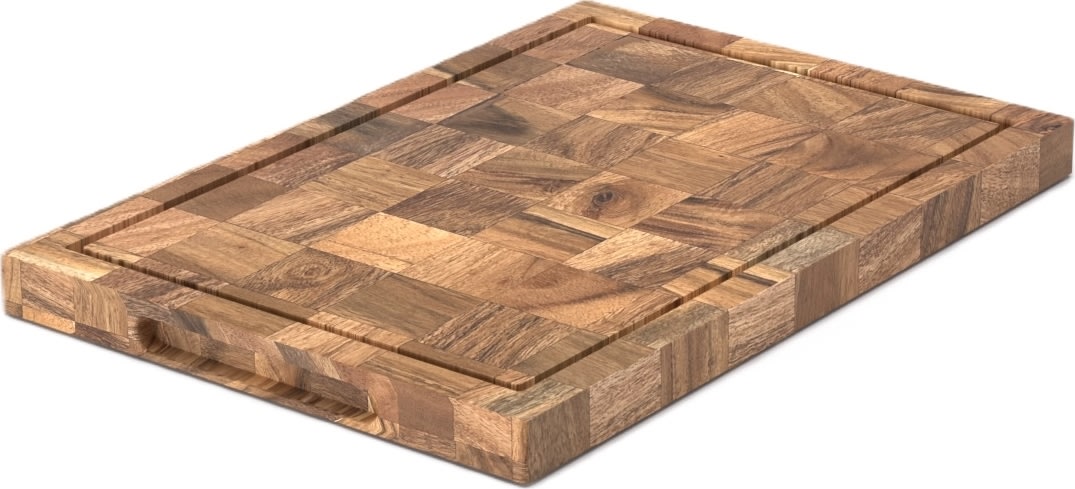 Steel Function Skärbräda saftspår, trä, 60x40x3cm