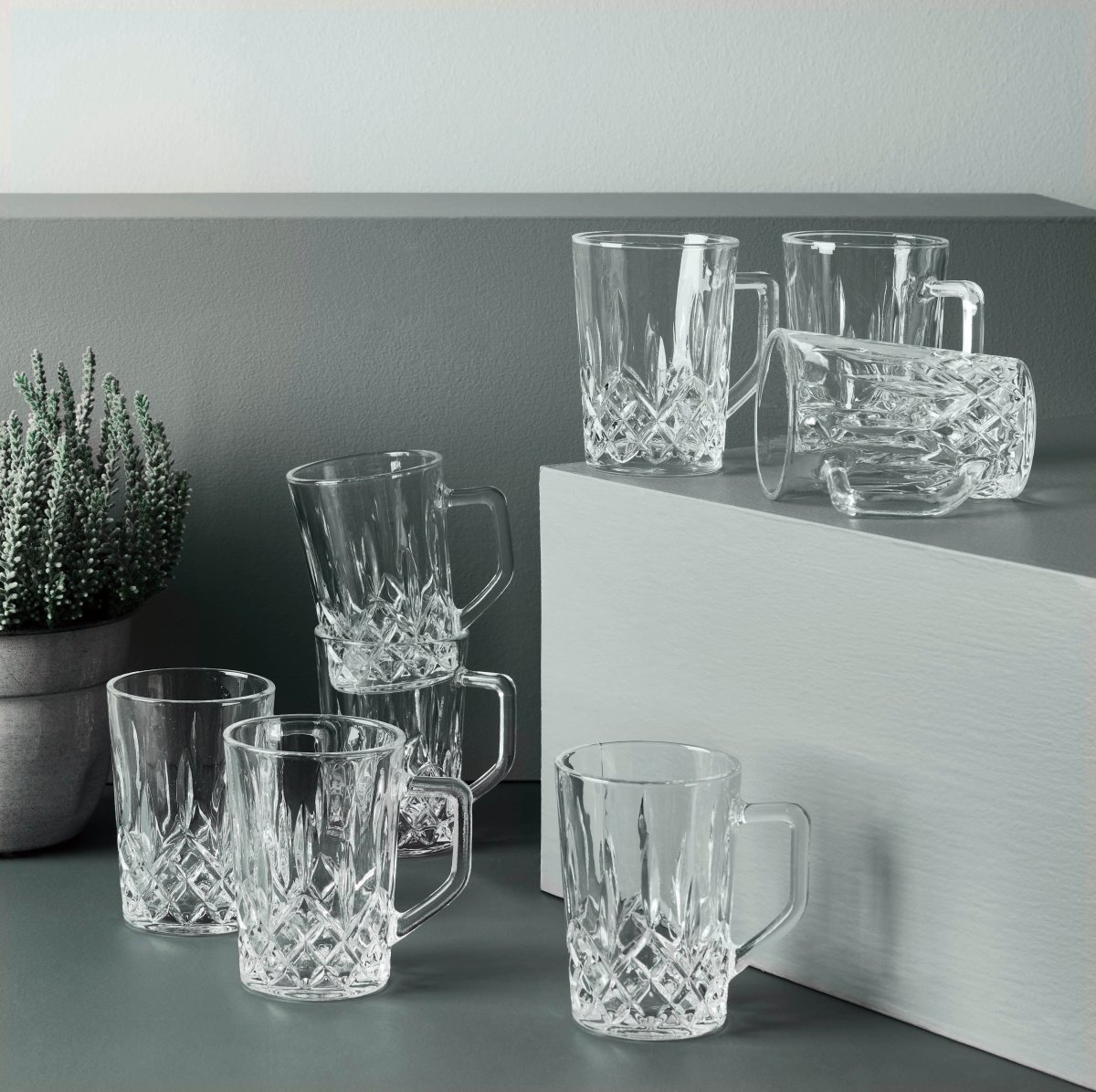 Aida Harvey Hotdrink mugg m/handtag, 27,5 cl, 4st