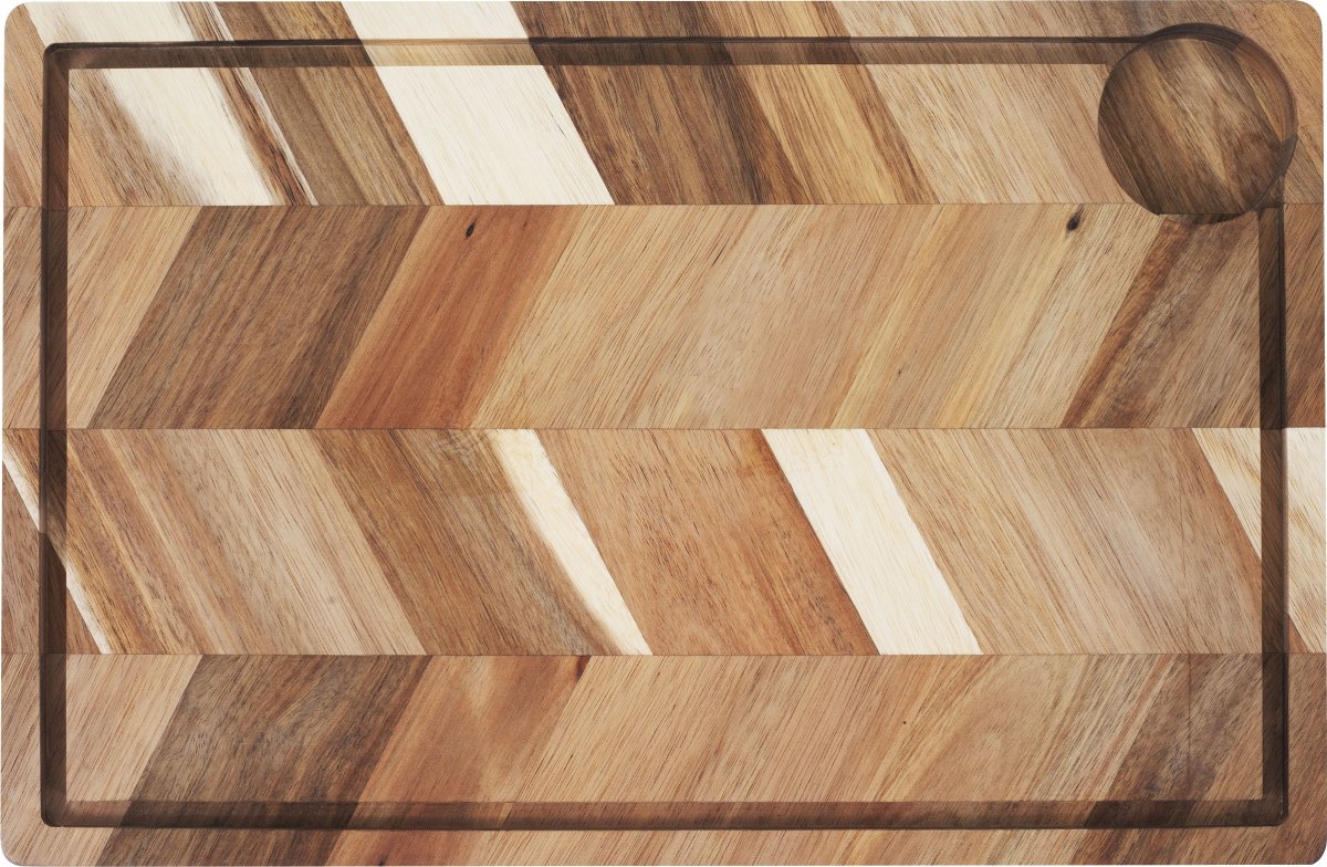 Aida Herringbone Skärbräda m/saftränna, 40x26x3 cm
