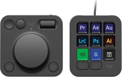 Logitech MX Creative Console, Grå