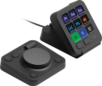 Logitech MX Creative Console, Grå