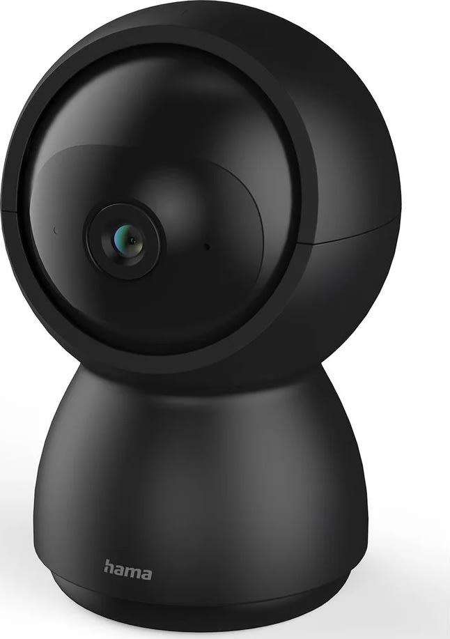 HAMA Övervakningskamera, inomhus, Wi-Fi - Svart
