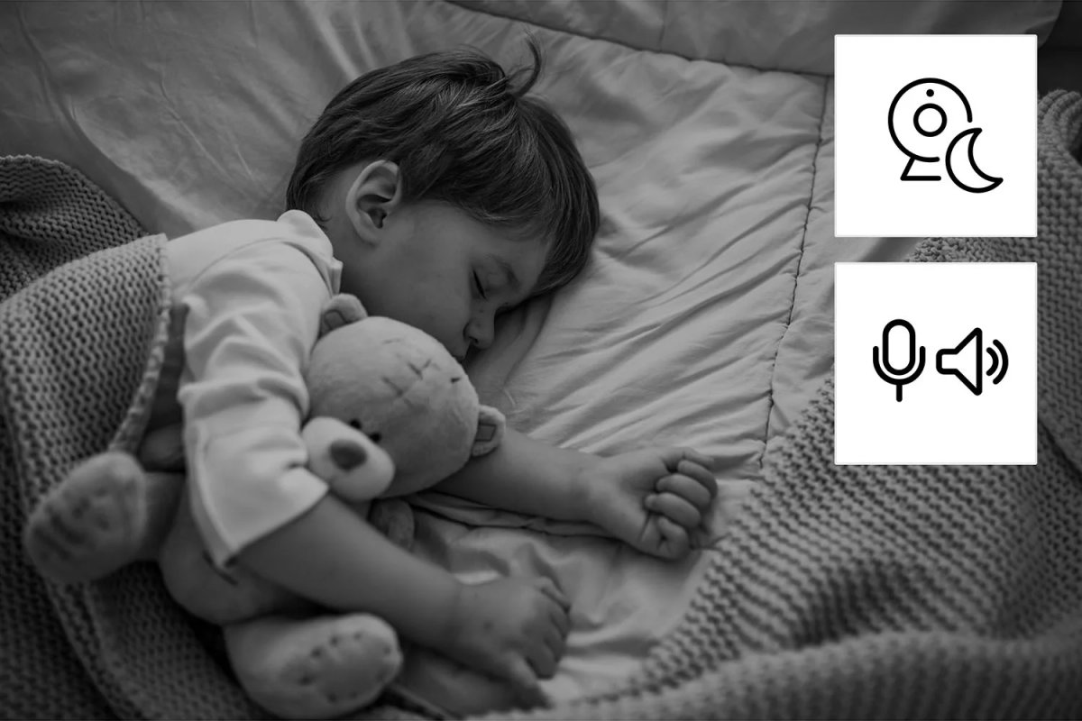 HAMA Övervakningskamera, inomhus, svart