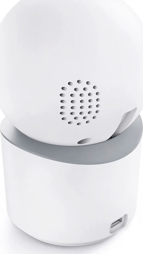 HAMA Övervakningskamera, inomhus, vridbar, vit