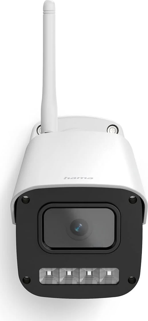 HAMA Övervakningskamera, Utomhus, vit