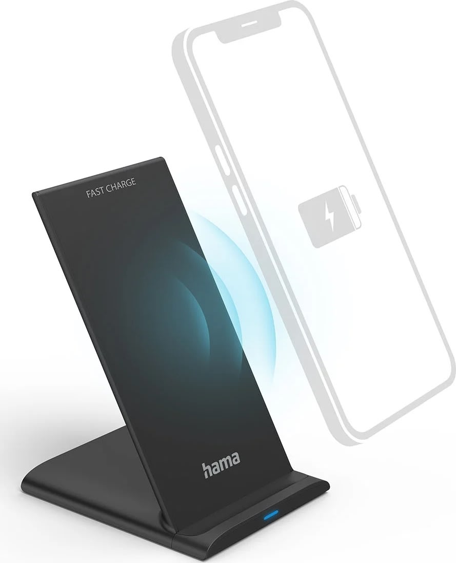 HAMA Laddstation, trådlös - 10W, svart