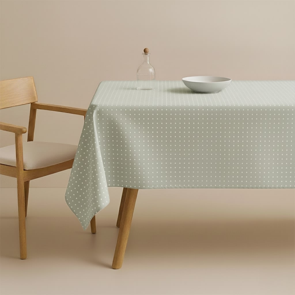 Engholm Dotea duk, ljusgrön, 140x270 cm.