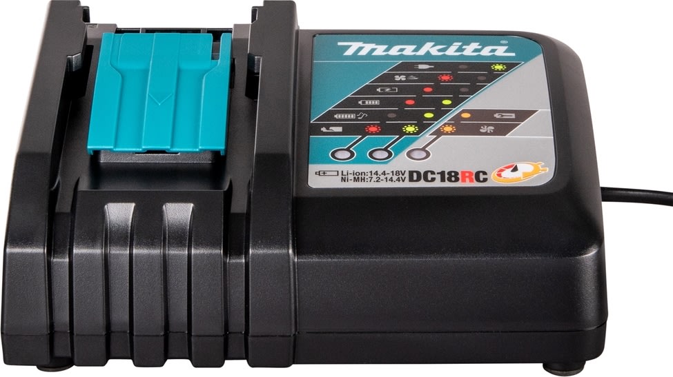 Makita Snabbladdare LXT, f/14,4+18V batteri DC18RC