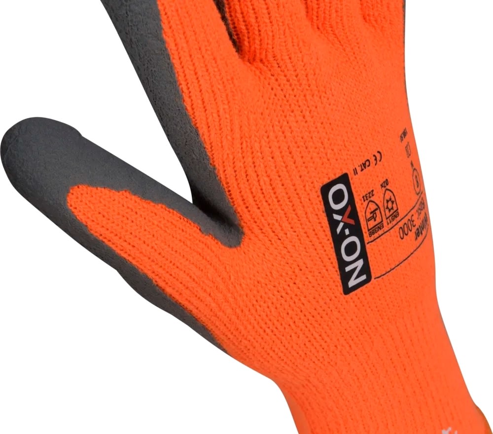 OX-ON Arbetshandske Winter Basic 3000, Strl 8
