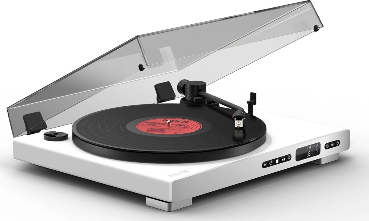 MIXX Vinyl- och CD-spelare, Analog Plus - Vit