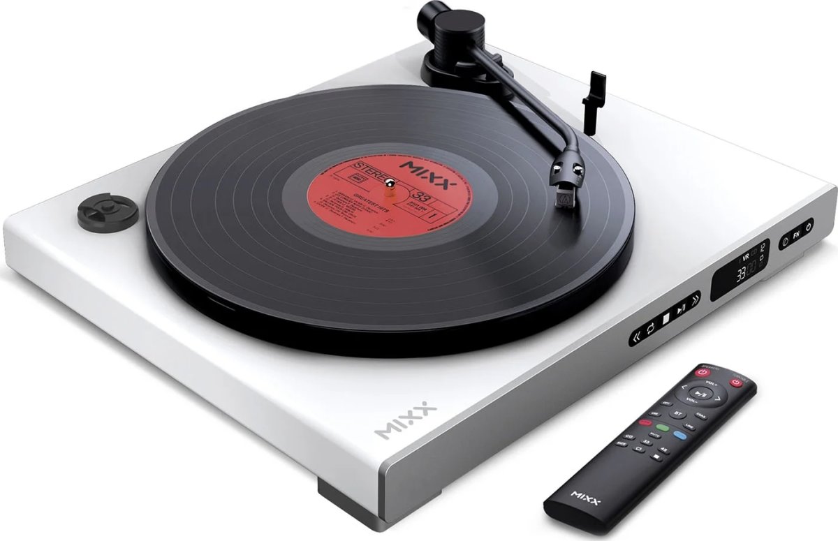 MIXX Vinyl- och CD-spelare, Analog Plus - Vit