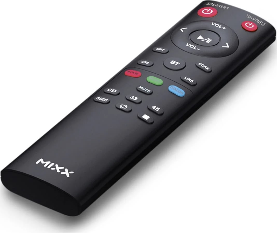 MIXX Vinyl- och CD-spelare, Analog Plus - Svart