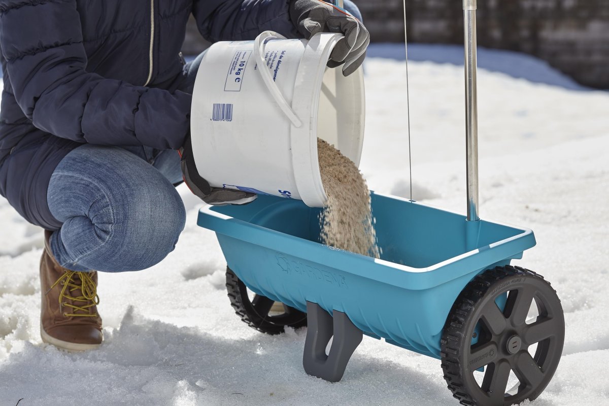 Gardena Gödselspridare/saltspridare L, 12,5L.