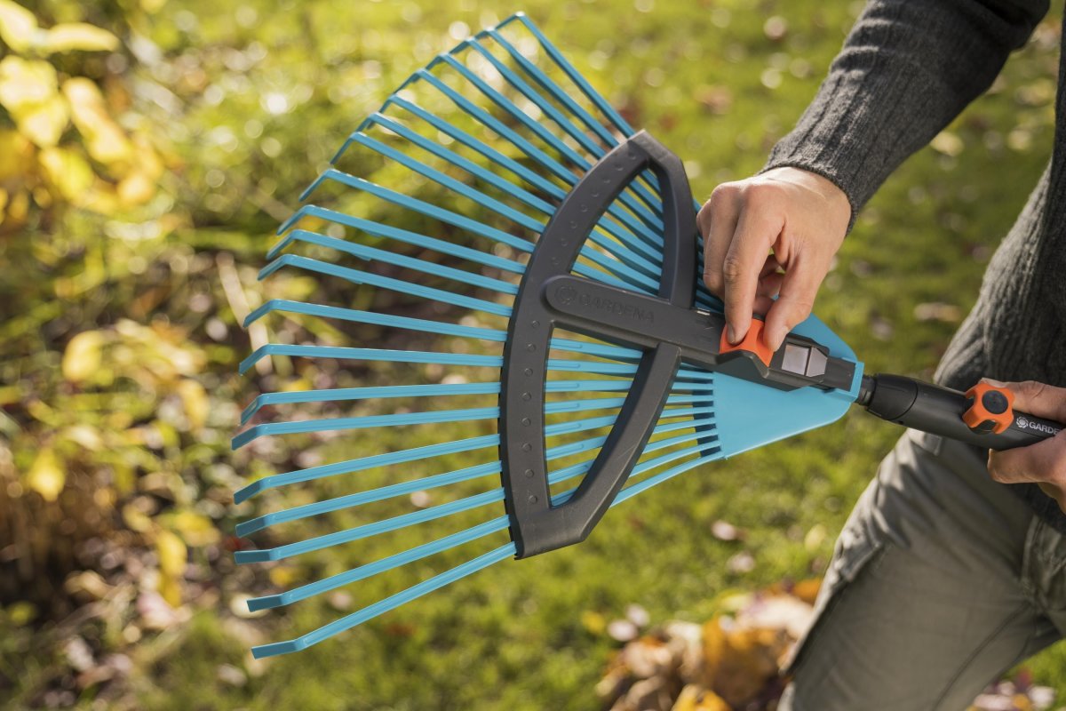 Gardena Combisystem Lövräfsa, justerbar, plast
