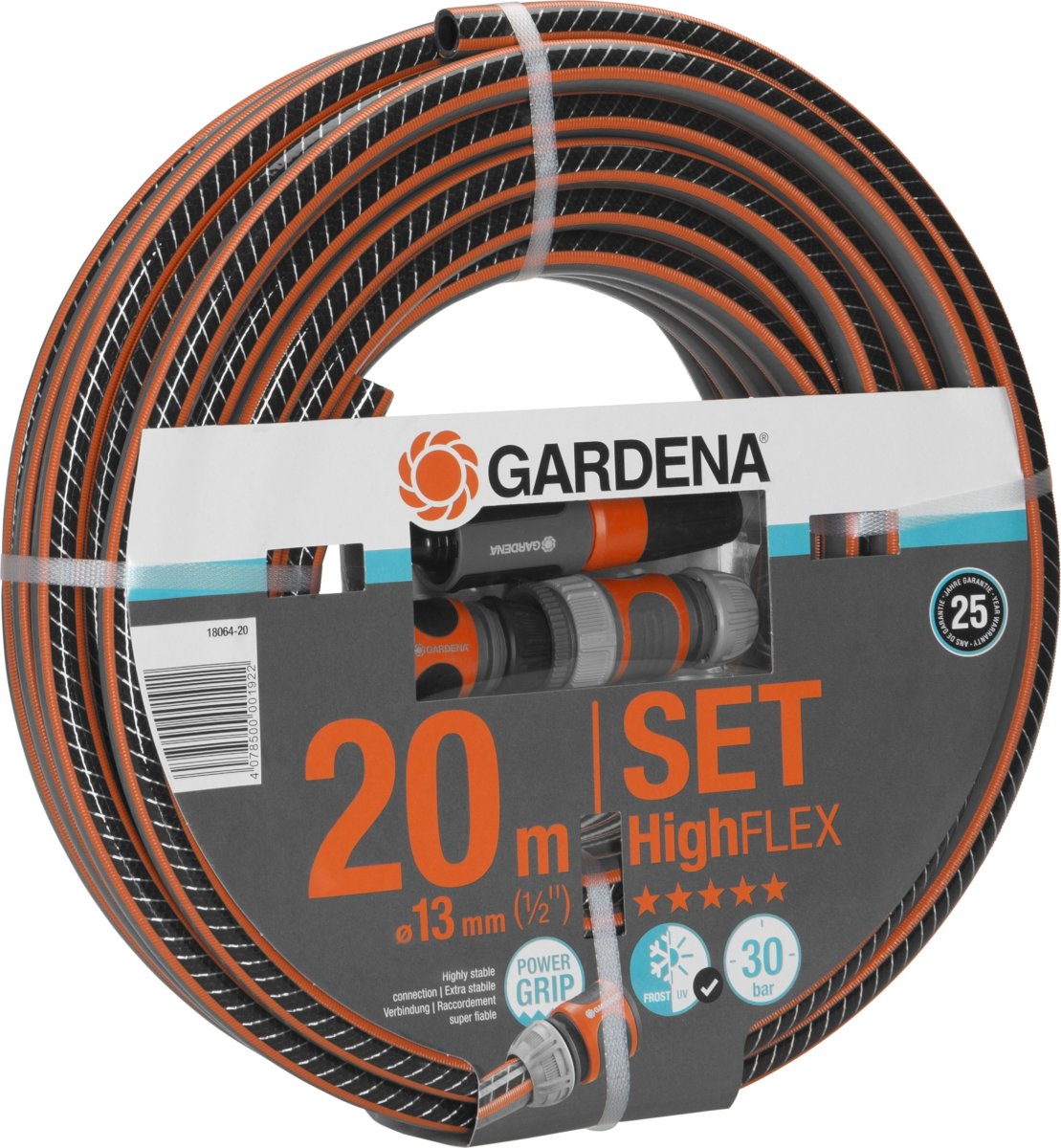Gardena Comfort HighFLEX Trädgårdsslang 1/2" 20 m.