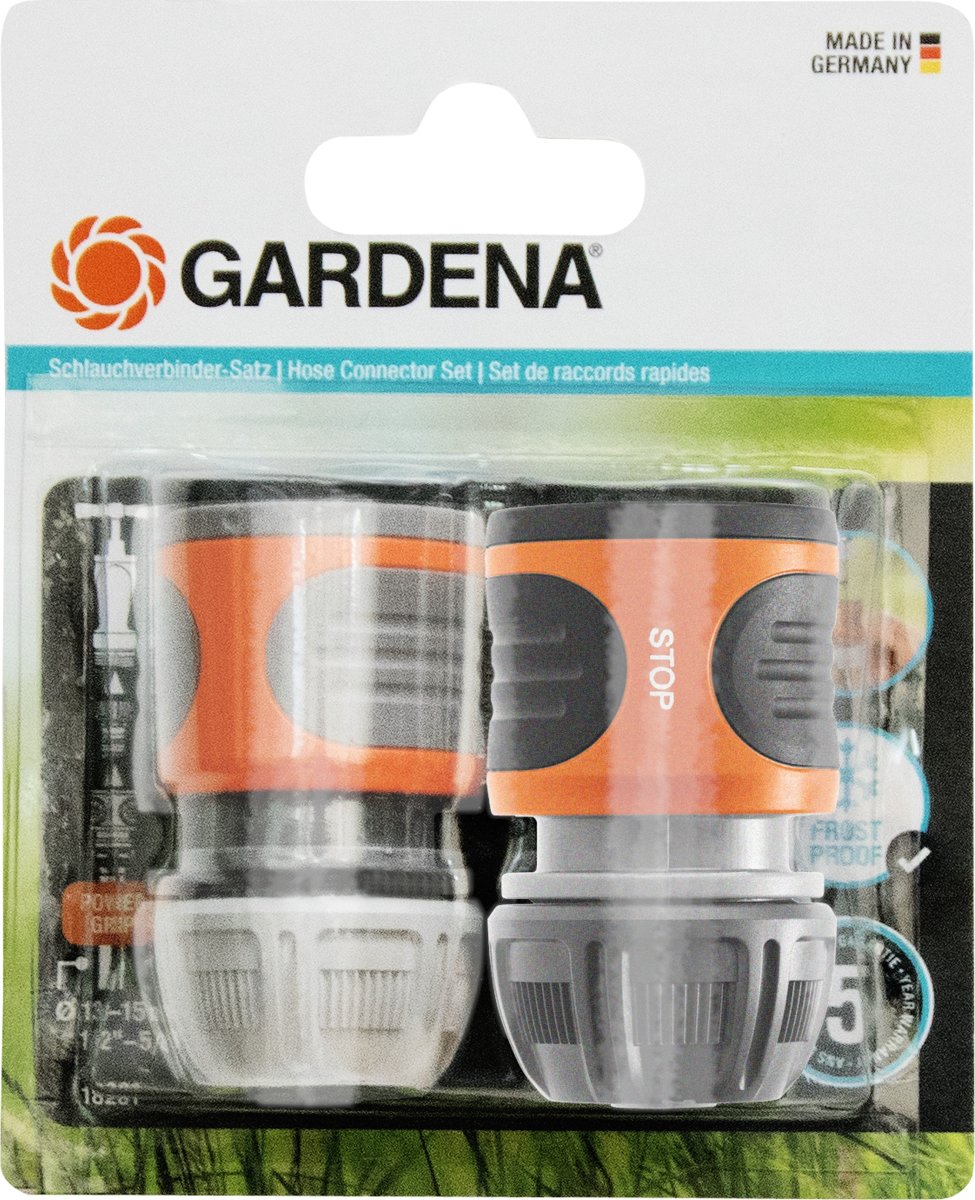 Gardena Slangkoppling 1/2" set