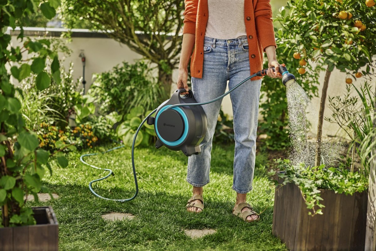 Gardena Transportabel Slangbox MoveMatic, 12,5 m