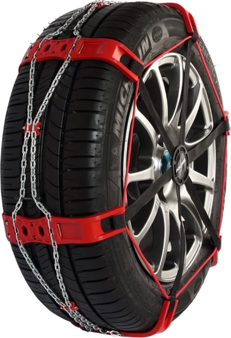 Polaire 2x Snökedjor, Steel Sock - 076