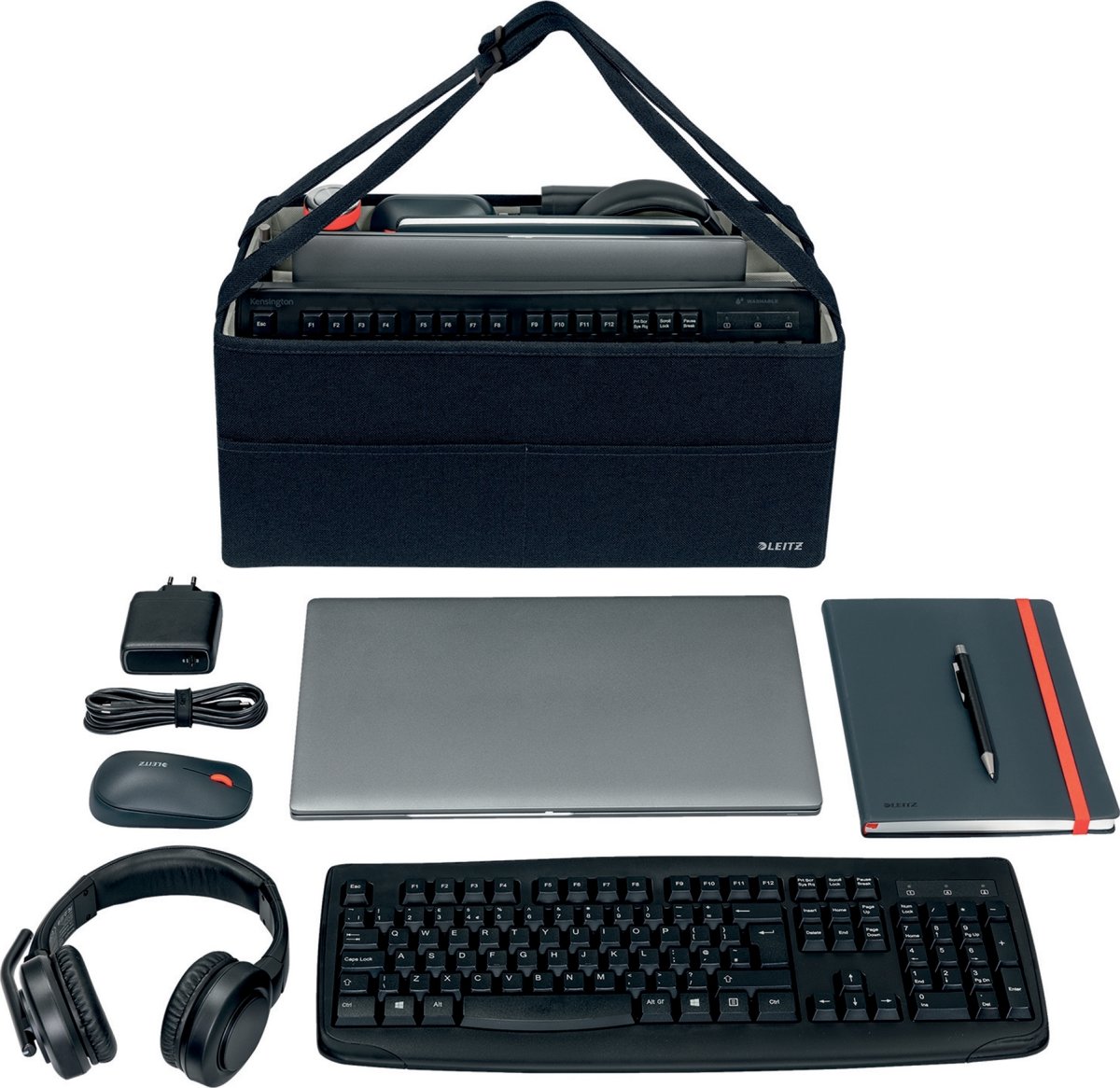 Leitz Hot Desking Arbetsväska i tyg