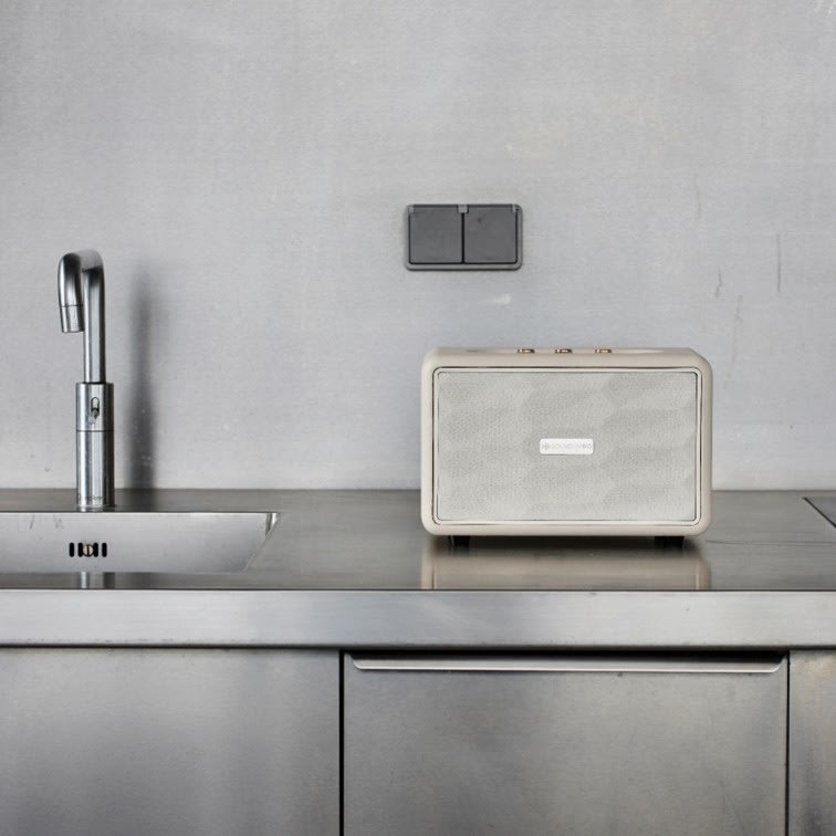 Soundliving Base högtalare, Beige