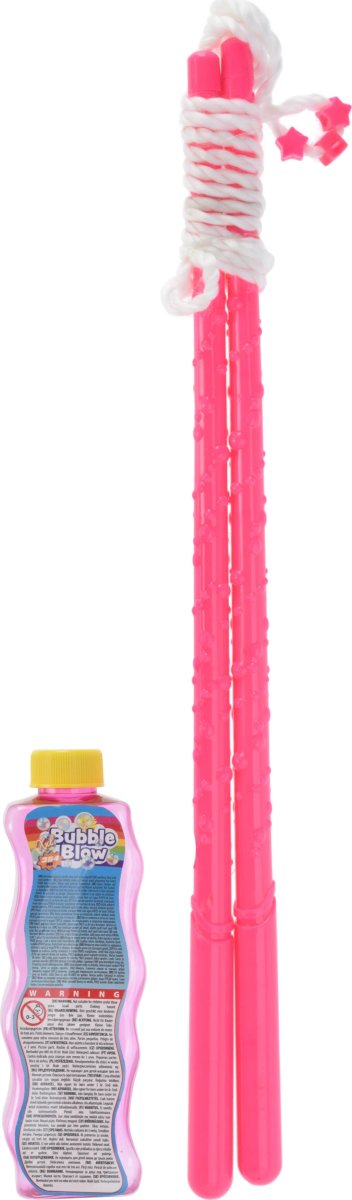 Såpbubblesset XXL, gigantiska bubblor, grön/rosa