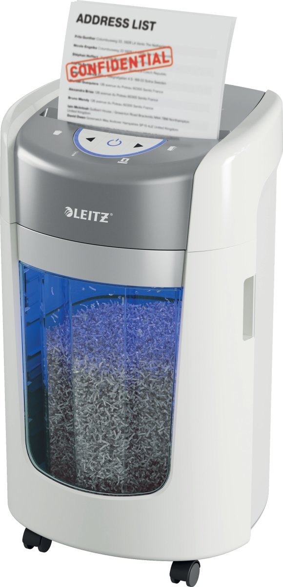 Leitz Dokumentförstörare t. hemmakontor P5 22L Vit
