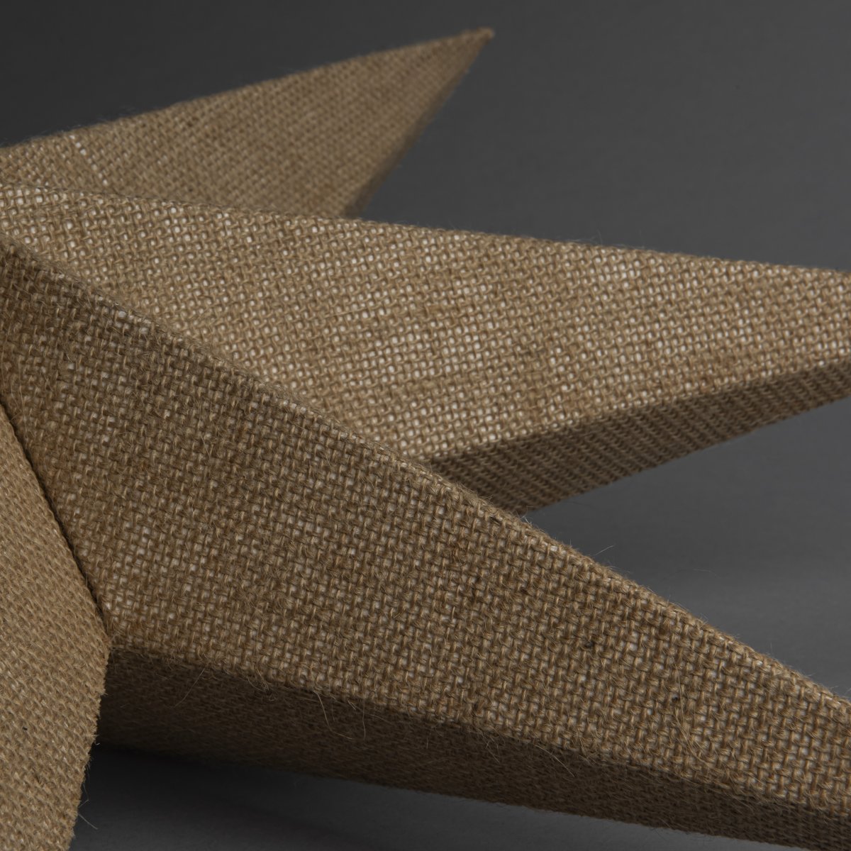 Pappersstjärna, Hängande, 7 spetsar, Ø60, natur