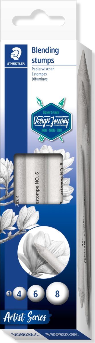 Staedtler DJ pappersstompar | 4 färger