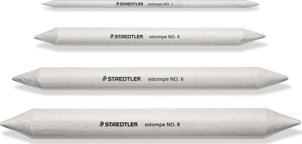Staedtler DJ pappersstompar | 4 färger