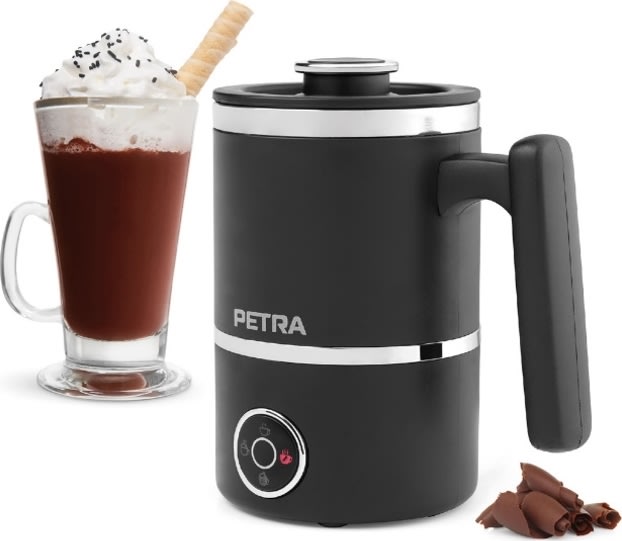 Petra Chokladmaskin och mjölkskummare, 2-i-1