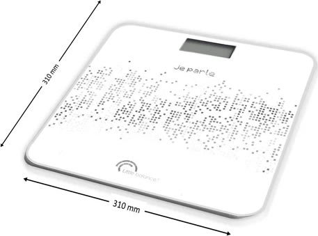 Little Balance personvåg, vit, tal