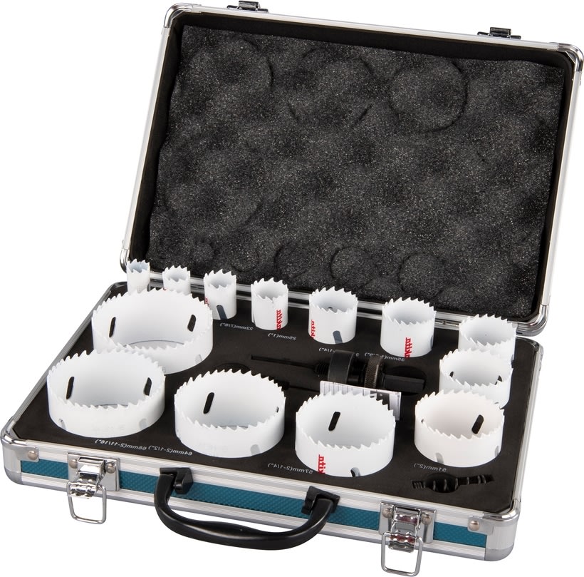 Makita Hålsågsats, 16-76 mm, 16 delar