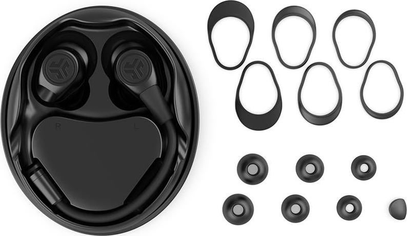 JLab In-Ear hörlurar, trådlös, svart