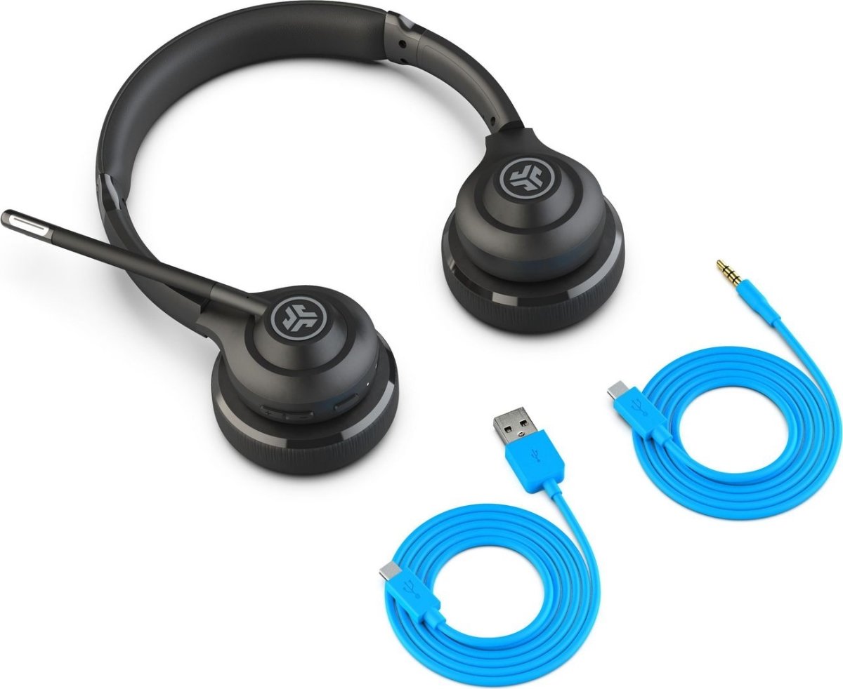 Jlab On-Ear Headset, trådlös, svart