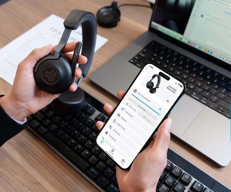 JLab On-Ear hörlurar, Grafit