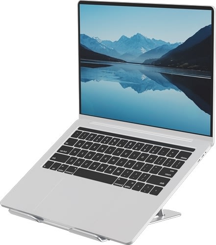Fellowes Alumia Laptopställ portabel, silver