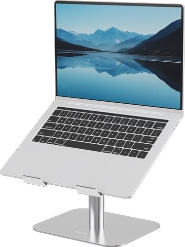 Fellowes Alumia LapTop-ställ för skrivbord, silver