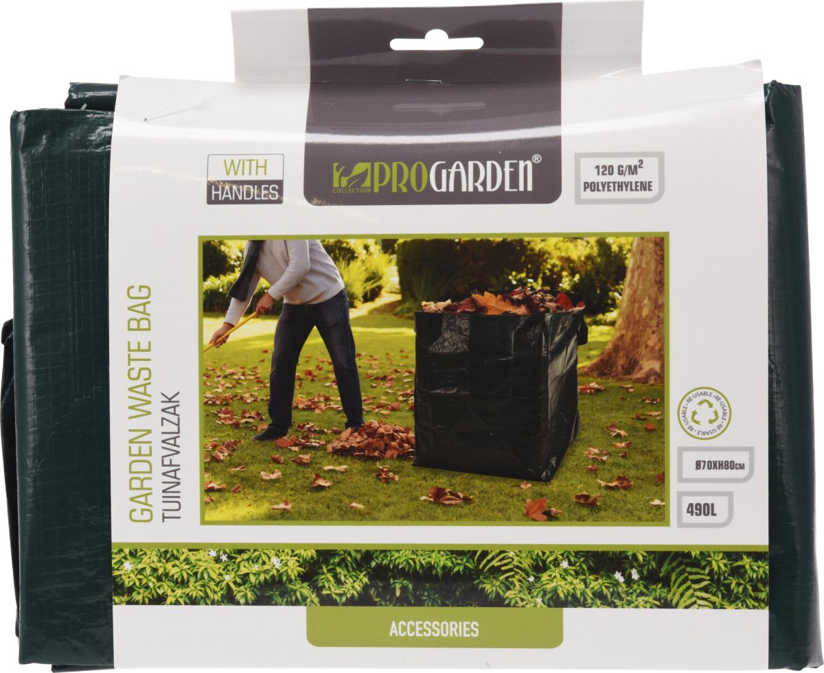 Pop-up trädgårdssäck, grön, 70x70x80 cm.