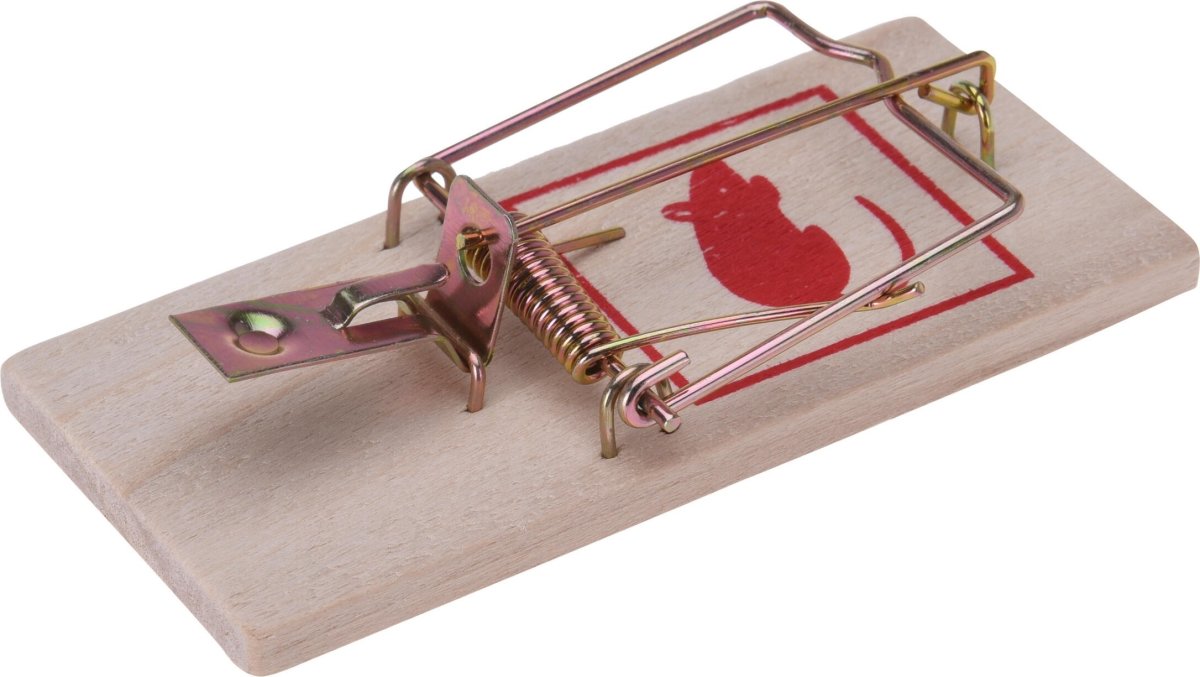 Musfälla i trä, 3 st.