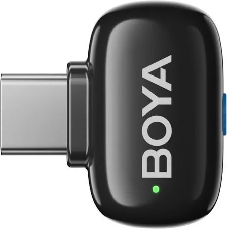 BOYA 2x Mini mikrofon, trådlös, AI, USB-C, 2,4GHz